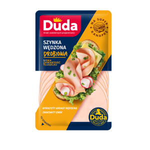 Szynka drobiowa wędzona 100 g Duda